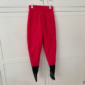 SKITIQUE Hot Pink Ski Pants Size Medium